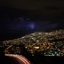 Ville de Saint Denis de nuit